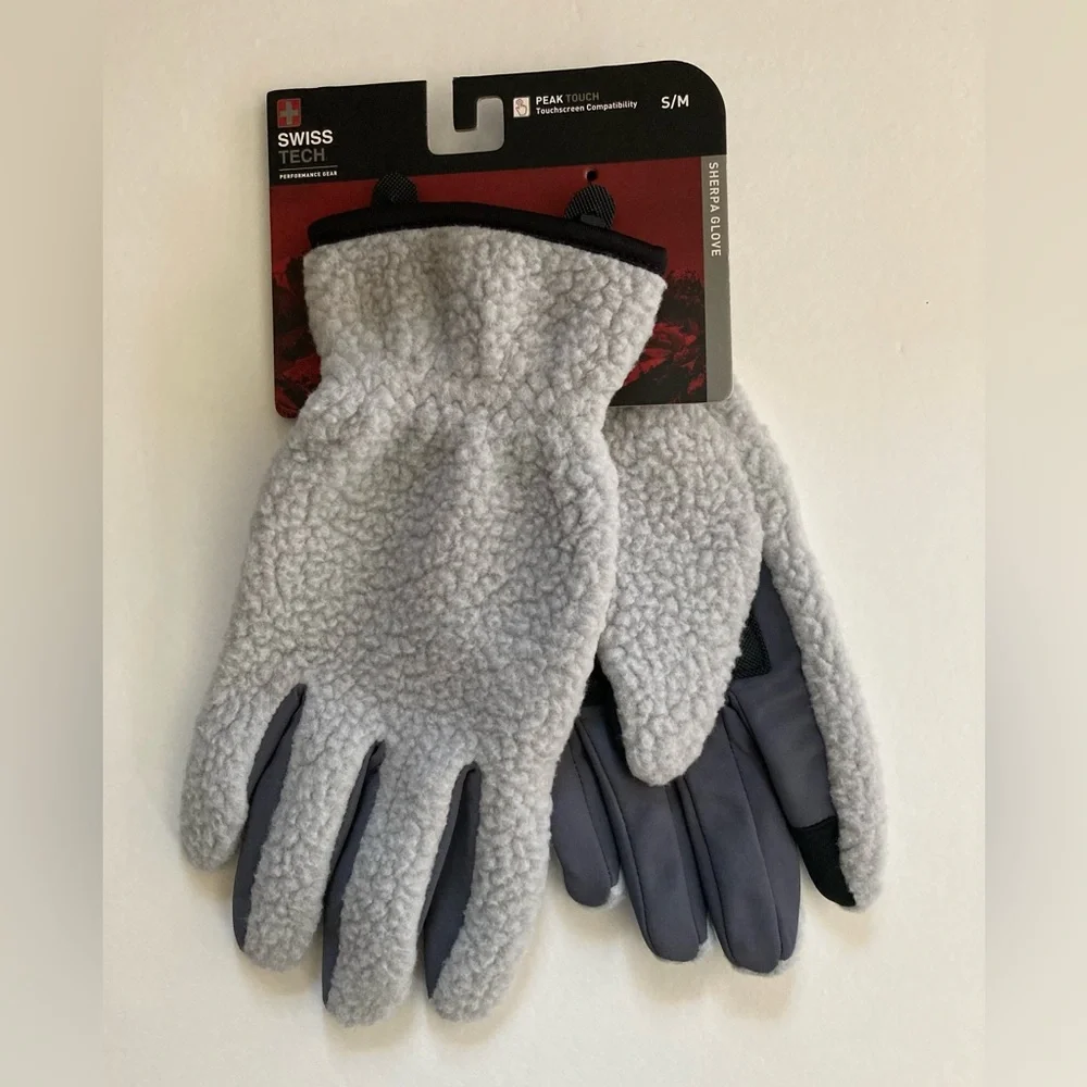 SWISS TECH | NEW Women’s Sherpa Gloves Touchscreen Compatibility